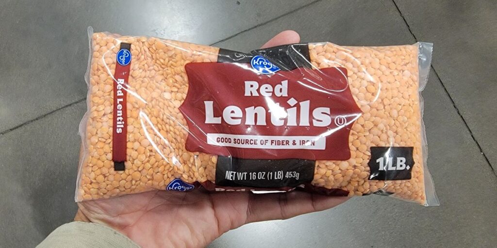 red lentils